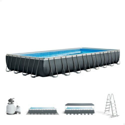 Schwimmbecken INTEX ULTRA XTR RECT 975x488x132 cm mit Pumpe, Leiter und Abdeckung