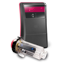 Salzelektrolyse CTX Go Salt 40 g/h mit pH Dosierpumpe bis 160 m³