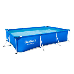 BESTWAY POOL Steel Pro Aufstellpool mit Filterpumpe