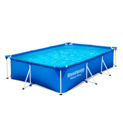 BESTWAY POOL Steel Pro Aufstellpool mit Filterpumpe