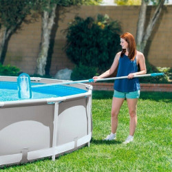 Pool Reinigungsset INTEX Bodensauger+Beckenbürste+Kescher