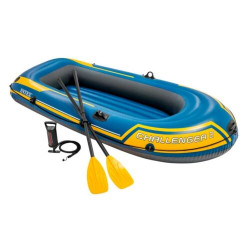 Schlauchboot INTEX Challenger 2 Ruderboot mit Padel und Pumpe