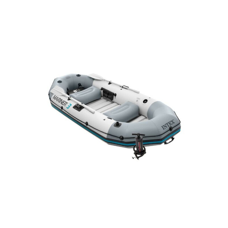 Schlauchboot INTEX Boot Mariner 3 Ruderboot mit Padel und Pumpe