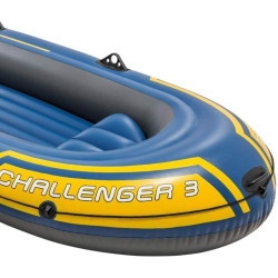 Schlauchboot INTEX Challenger 3 Ruderboot mit Padel und Pumpe