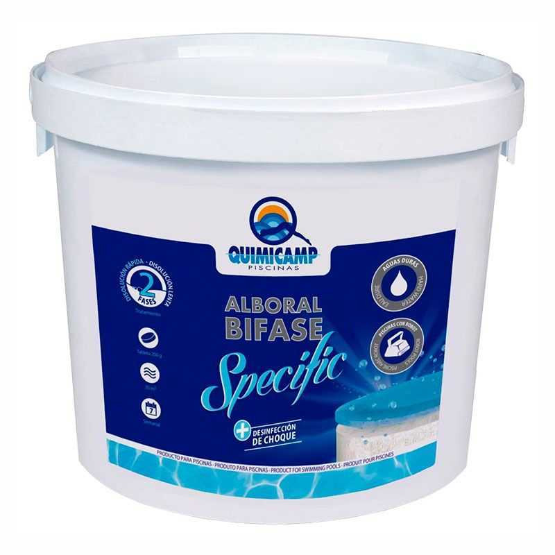 Cloro Alboral Bifase Specific Tabletas 250gr Quimicamp 5Kg