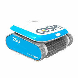Poolroboter BWT Cosmy 250 Steuerung über App mit Transportwagen
