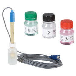 pH-Elektrode für Dosierpumpe Control Basic Plus von AstralPool mit Kalibrierlösungen