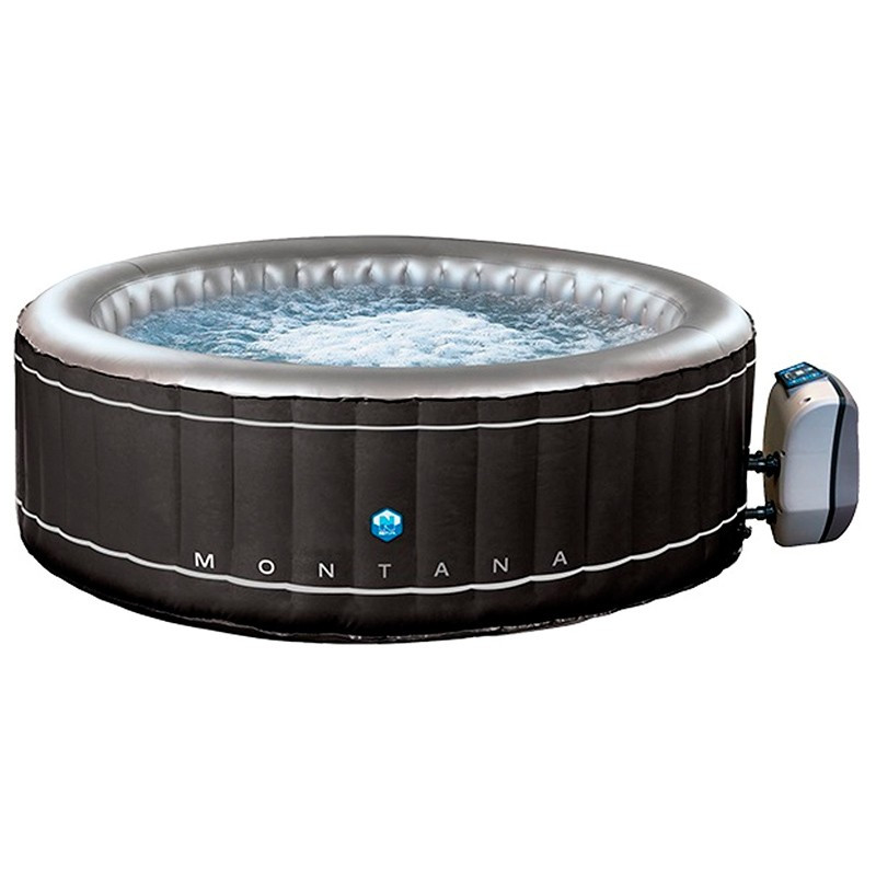 NetSpa Montana für 4 Personen aufblasbarer Whirlpool Ø 175 cm SPA In-Outdoor Pool