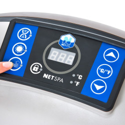 NetSpa Vita Whirlpool aufblasbar für 4 Personen Ø 156 cm Spa