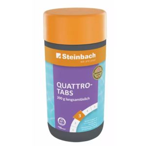 Kombiprodukt mit 4 Funktionen, Quattrotabs 200g langsamlöslich1 kg Steinbach