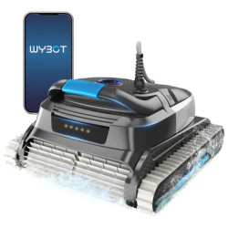 Poolroboter WYBOT E-TRON C20 Poolsauger L1 für Boden und Wand mit APP