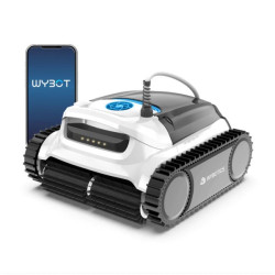 Poolroboter Wybot M1 POWER S Solarbetriebener automatischer Poolreiniger mit APP