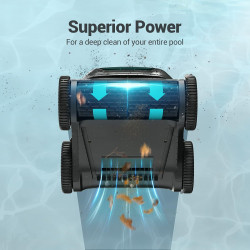 Poolroboter AIPER SEAGULL PRO Akku Kabellos Poolreiniger für Boden, Wand und Wasserlinie Batteriebetriebener NEU Modell 2024
