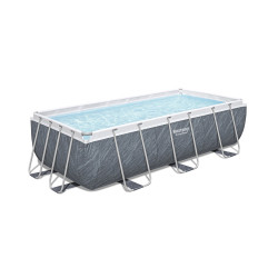 Bestway Swimming Pool 404x201x100cm Power Steel Schwimmbad Frame Pool Modell 2024