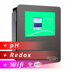Clorador Salt Relax Pro + Módulo pH + Módulo Redox + Módulo Wifi