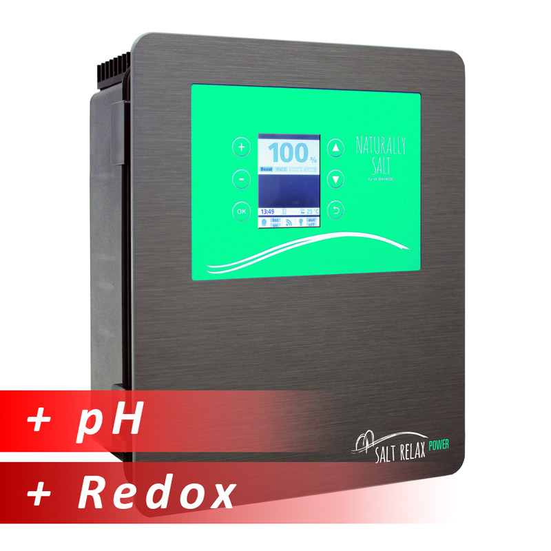 Clorador Salt Relax Power + Módulo pH + Módulo Redox