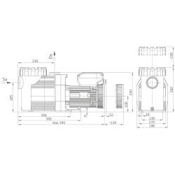 Poolpumpe Speck BADU Prime Neo VS mit Variable Drehzahl 230 Volt
