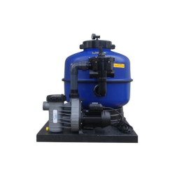 Sandfilteranlage OKU Grenada mit 6-Wege-Side-Mount-Ventil mit Speck BADU Poolpumpe