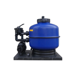 Sandfilteranlage OKU Grenada mit 6-Wege-Side-Mount-Ventil mit Speck BADU Poolpumpe
