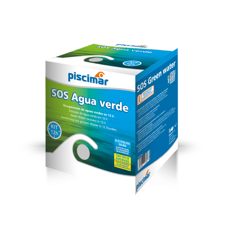 Schockbehandlungs-Set Piscimar SOS Agua verde Schockbehandlungs-Set Piscimar SOS Agua verde