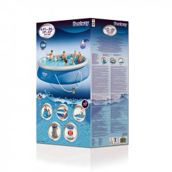 Bestway Fast Set 457 x 84 cm Pool mit Filteranlage