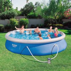 Bestway Fast Set 457 x 84 cm Pool mit Filteranlage