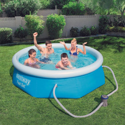 Bestway Fast Set Schwimmbad 305 x 76 cm mit Filteranlage