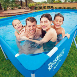 Bestway 400 x 211 x 81 cm Schwimmbad mit Filteranlage