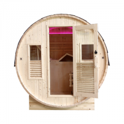 HOLL'S Gartensauna Gaïa Bella mit komplettem Zubehör