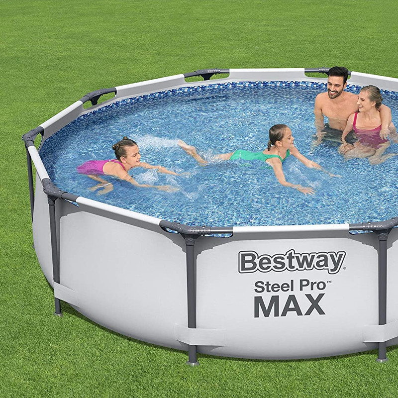 Bestway Steel Pro MAX Swimming Pool 305 x 100 cm with filter system Bestway Steel Pro MAX Swimming Pool 305 x 100 cm with filter system