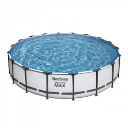 Bestway Swimming Pool 427x122cm Frame Pool Steel Pro MAX Schwimmbad mit Filteranlage