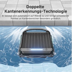 Roboter WYBOT e-Tron F1 Pool Skimmer Solarbetriebener Poolreiniger