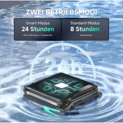 Roboter WYBOT e-Tron F1 Pool Skimmer Solarbetriebener Poolreiniger