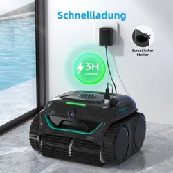 Akku Poolroboter WYBOT C2 VISION Poolreiniger E-TRON VISION NG