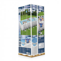 Bestway Swimming Pool 640x274x132cm Power Steel Pool Schwimmbecken Schwimmbad