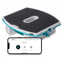 Solar-Skimmer Dolphin Skimmi Pool Skimmer Kabelloser Pooloberflächen­reiniger mit Akku