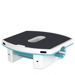 Solar-Skimmer Dolphin Skimmi Pool Skimmer Kabelloser Pooloberflächen­reiniger mit Akku