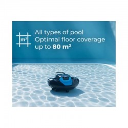 Akku Poolroboter Gre RBG90 MOOVO MC 90 Kabellos Poolsauger Battery Vollautomatisch