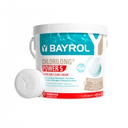 Multifunktion Chlor Tabletten BAYROL Chlorilong POWER 5 5kg