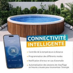 Pool Wärmepumpe Poolex Nano Fi Full Inverter Poolheizung mit WLAN bis -7 °C