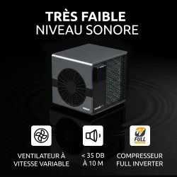 Pool Wärmepumpe Poolex Nano Fi Full Inverter Poolheizung mit WLAN bis -7 °C