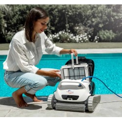 Poolroboter Dolphin Poolstyle 40i CB Poolreiniger mit WLAN und Caddy
