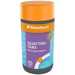 Chlortabletten Steinbach Quattrotabs 200g langsamlöslich Kombiprodukt mit 4 Funktionen 1 Kg