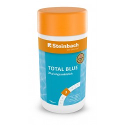 Steinbach Total blue 20g Chlortabletten langsamlöslich Chlor Tabs Poolpflege 1kg