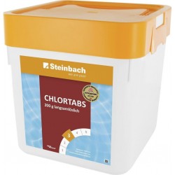 Steinbach Chlortabs 200g Chlortabletten langsamlöslich Chlortabs Poolpflege 5 KG
