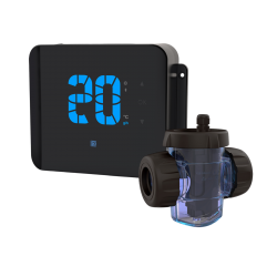 Salzelektrolyse Hayward Plug & Clear Plug-&-Play-Installation für Pools bis 80 m³