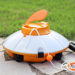 Poolreiniger Frisbee Akku Poolsauger Kabellos Akku Poolroboter