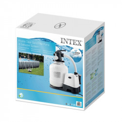 Sandfilteranlage mit Salzwassersystem Intex 11g/h 56.800 Liter