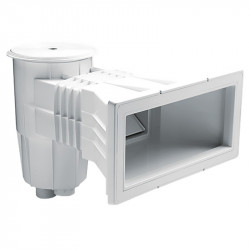Skimmer 15 Liter AstralPool für Betonbecken Runde/Quadratischer Deckel mit breiter Saugöffnung