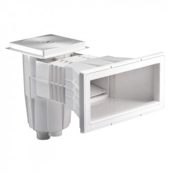 Skimmer 15 Liter AstralPool für Betonbecken Runde/Quadratischer Deckel mit breiter Saugöffnung